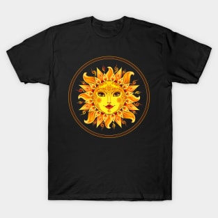 Smiling sun Goddess T-Shirt